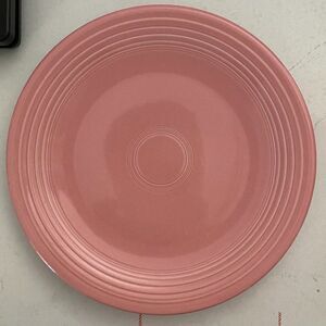 Fiestaware Retired Rose Discontinued Chop Plate